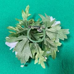 コサージュ　白いマーガレット8個　専用ケース入りの画像