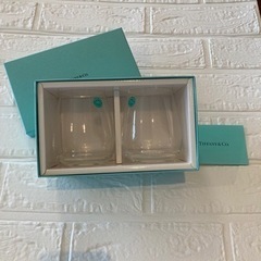 ★未使用品★【ティファニー】ペアグラス