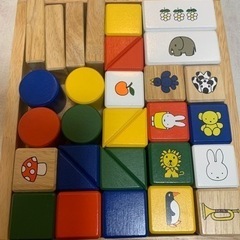 美品　ミッフィーブロックス　積み木