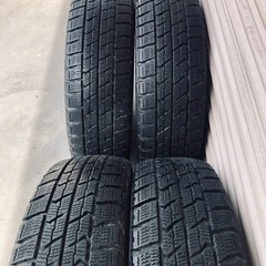 冬タイヤ 155/65R13 軽自用アルミ付きスタッドレス4本組の画像
