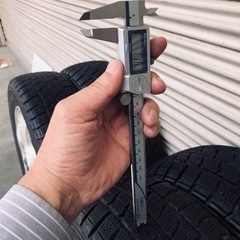 冬タイヤ 155/65R13 軽自用アルミ付きスタッドレス4本組の画像