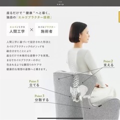値下げ！【新品未使用】スタイルチェアDC 色:グレーの画像