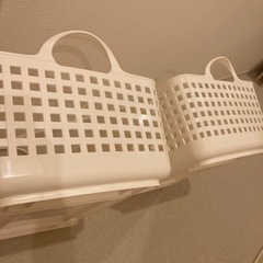 Like-it 脱衣カゴ　ランドリーバスケット　2個セットの画像