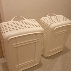 Like-it 脱衣カゴ　ランドリーバスケット　2個セットの画像