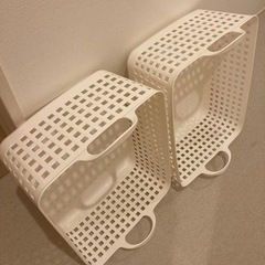 Like-it 脱衣カゴ　ランドリーバスケット　2個セット