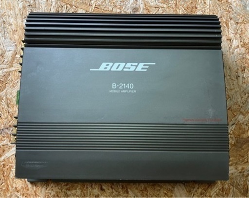 希少なストレート2chアンプ 車載動作確認 / ボーズ BOSE パワーアンプ