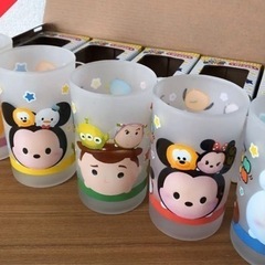 未開封ディズニーツムツム5Pグラスの画像