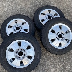13インチ　マルチホイール　スタッドレス　溝あり　145-80-13