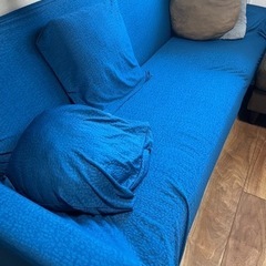 3人掛けソファ差し上げます。の画像