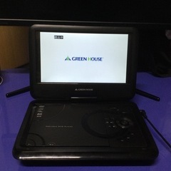 GREENHOUSE 9DCB2PDV-BK 9インチ DVDプ...