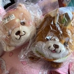 もち柴ぬいぐるみセットの画像