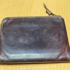 ポーターの皮の財布 汚れありの画像