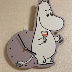 ムーミン 掛け時計