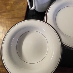 アダムとイブの食器セット全部で10の画像