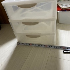 収納ケース３段レターケース