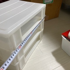 収納ケース３段レターケースの画像