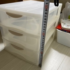 収納ケース３段レターケースの画像