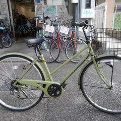 中古自転車２３４５　２７インチ　６段ギヤLEDオートライト