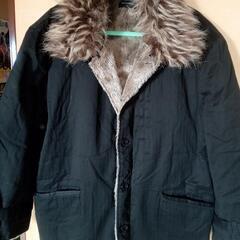 値下げします。　防寒ジャケット　裏地ボア　メンズの画像