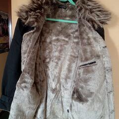 値下げします。　防寒ジャケット　裏地ボア　メンズの画像