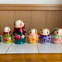 マトリョーシカ　ハンドメイド作品の画像
