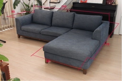 12/24〜12/29の間で引取り限定　ソファ　定価168,000円