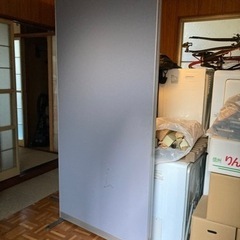 差し上げます　パテーション✖️2 グレー美品