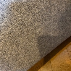 2連シートクッション　グレー　50㎝×100㎝の画像