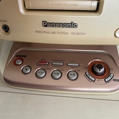 Panasonic CD MD プレイヤーの画像