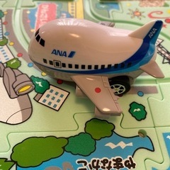 おもちゃ　ミニカー　レール　飛行機の画像