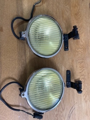 ローバーミニ　フォグ　メッキリム付き