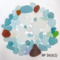 シーグラスＡランク４袋 №33～36 (１袋1500円 )