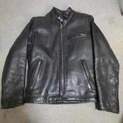 値下げschott シングルライダース 34 インナー付