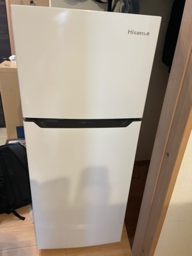 2022年製　ハイセンス　Hisense 冷凍冷蔵庫　HR-B12C