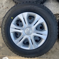 ブリヂストン　ブリザックVRX スタッドレスタイヤホイール付き4本セットの画像