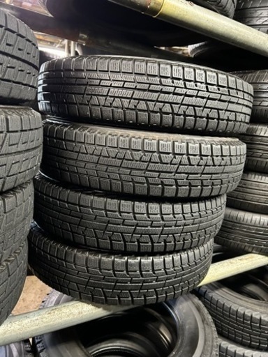 バリ山145/80/13 スタッドレス4本タイヤ+交換、安い、早い、アマントレーディング株式会社