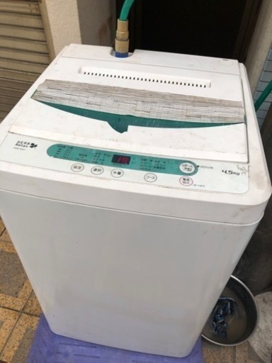 4.5kg洗濯機　ヤマダ電気