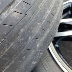 美品　WORK 4穴15インチ　４本　タイヤ付きの画像