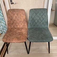 【売約済み】ダイニングチェア二脚の画像