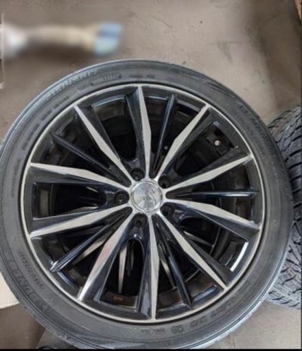 取引中weds LEONIS 17インチ タイヤホイールセット