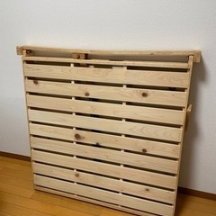 すのこベッド シングル売ります！