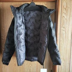 Natulyse フード付き中綿ジャケット ブラック フード付き ボール綿  フルジップ  Mサイズ 新品未使用品タグ付きの画像