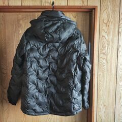 Natulyse フード付き中綿ジャケット ブラック フード付き ボール綿  フルジップ  Mサイズ 新品未使用品タグ付きの画像