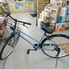 J081★使用感有り★軽快自転車★affiche★変速なし★LEDダイナモ★27インチ