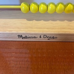 Melissa & Doug メリッサ&ダグ 木製 算数おもちゃ アバカスの画像