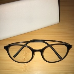 メガネ眼鏡めがねJINS軽量黒女性男性兼用