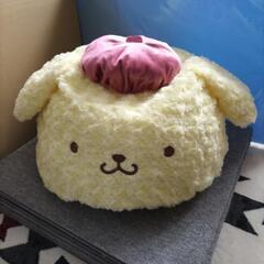 ポムポムプリン　ピンキーローズ　まるモチクッション　未使用品