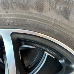 美品　WORK 4穴15インチ　４本　タイヤ付きの画像