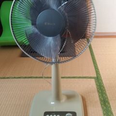十勝清水 古い扇風機