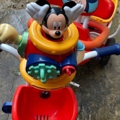 ミッキーマウス三輪車の画像